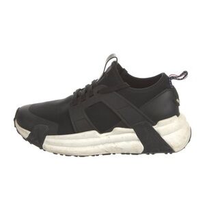 Moncler Black and White Athletic Shoes